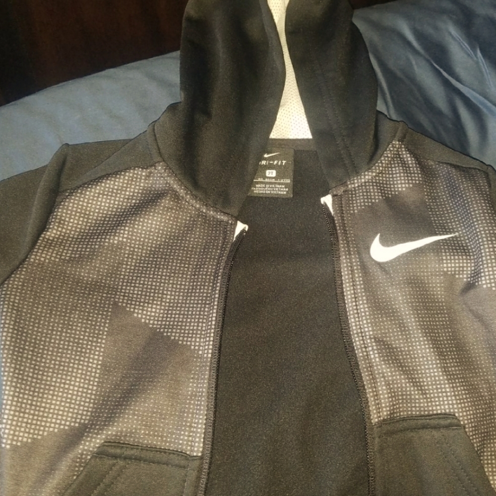 Nike toddler fleece zip hoodie